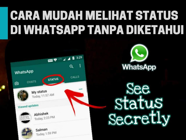 Cara Melihat Status WhatsApp Tanpa Diketahui Pembuat