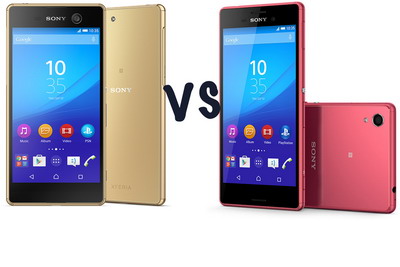 Perbedaan Sony Xperia M5 vs. Sony Xperia M4 Aqua