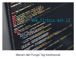 Macam-macam Tag Kondisional dan Fungsinya