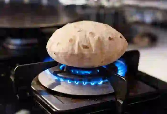 Can cooking roti on direct flame cause cancer?