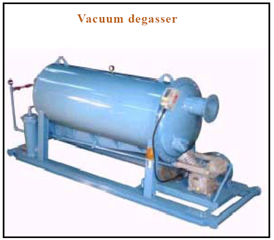 Vaccum degasser