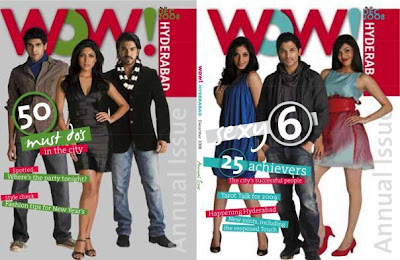 Alluarjun, Ramcharan, in Wow Magazine