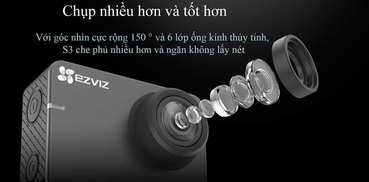 Camera thể thao EZVIZ CS-SP206-C0-68WFBS