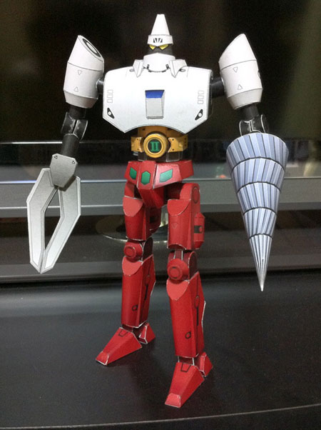 Getter Robo Papercraft Getter2