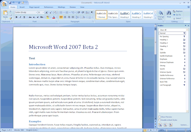 MS Office 2007 Free Download