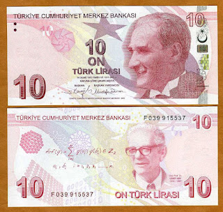 T27 TURKEY 10 LIRASI UNC 2009 (P-223[f])