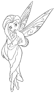 Fairy Coloring Pages