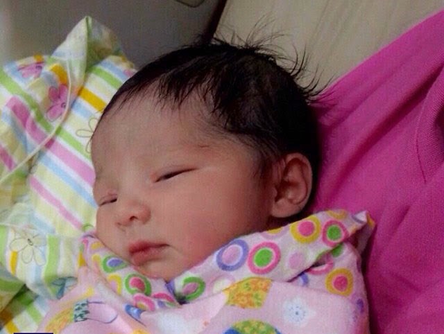 Gambar Anak Rozita Che Wan Yang Baru Lahir, 1/11/2014, 1November2014, Gambar Bayi Rozita Che Wan Dan Zain Saidin Baru Lahir