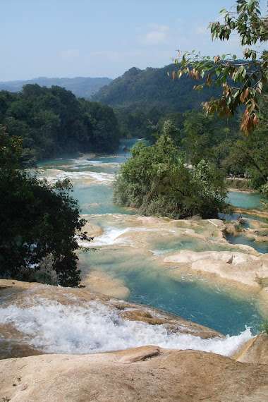 Cascadas de Agua Azul "Waterfalls of Blue Water"