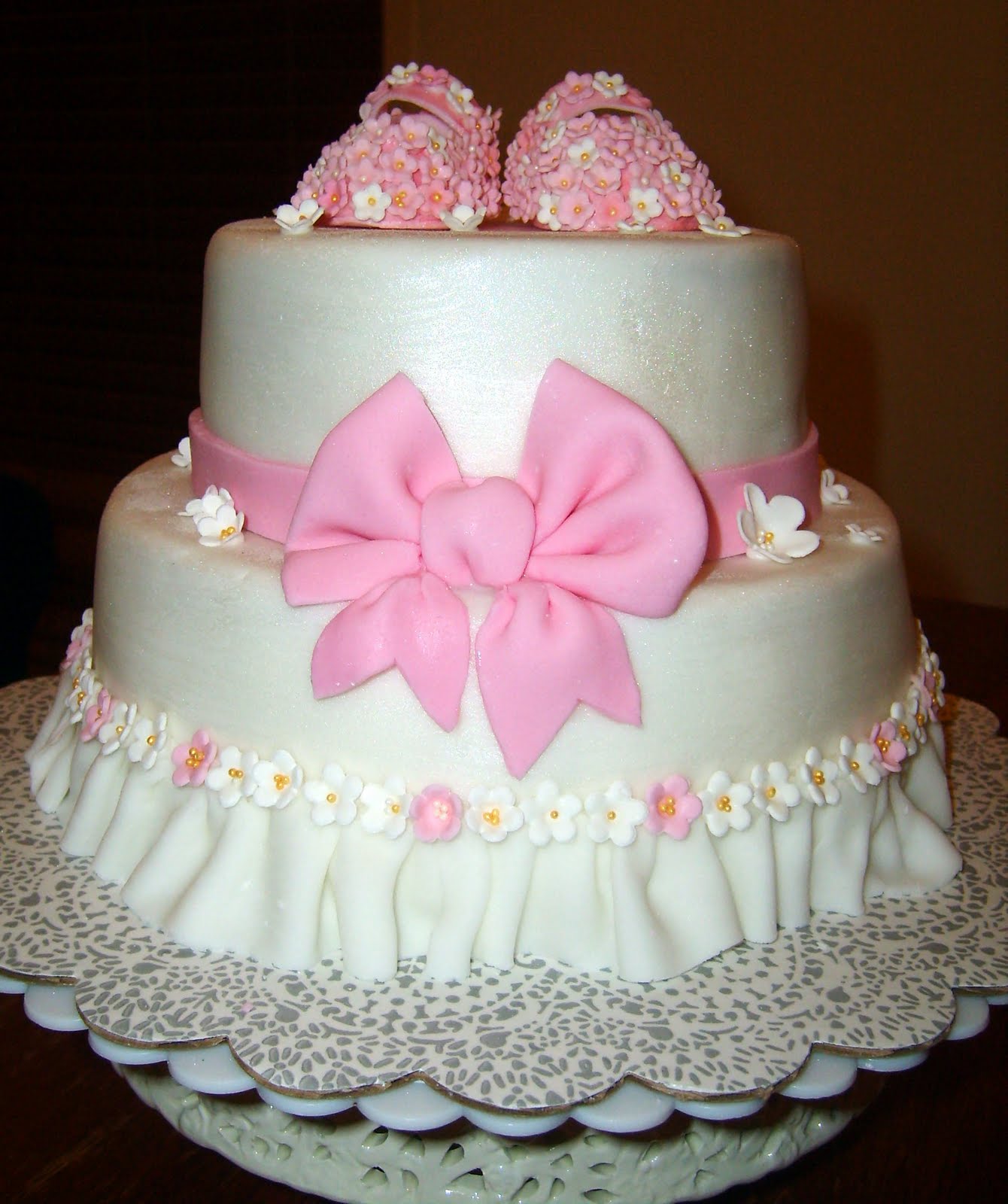 pink baby shower cake pops Baby Shower tortas