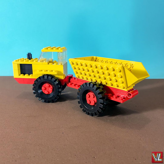 Set LEGO387 Excavator and Dumper