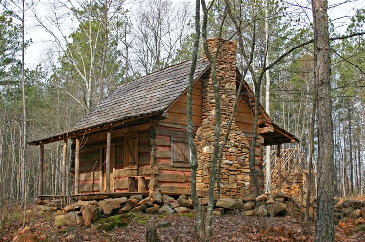 old cabin