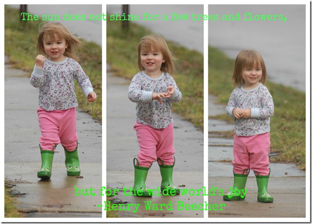 green boots happy