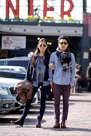 Hannah Jun Tim Jo chambray shirt The Neighbors seattle Pike Place Market