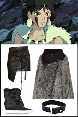 Fashion inspired by Princess Mononoke