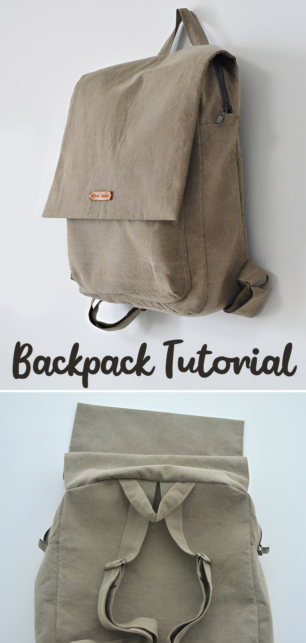 How To Make Pretty Backpack.