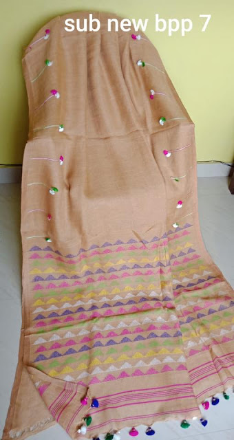  Linen by Linen Jamdani Saree 