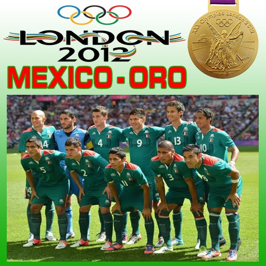 latin: Mexico ganó el Oro Olimpico 2012 de fútbol al derrotar al Brasil // Mexico vann OS - Guld ...