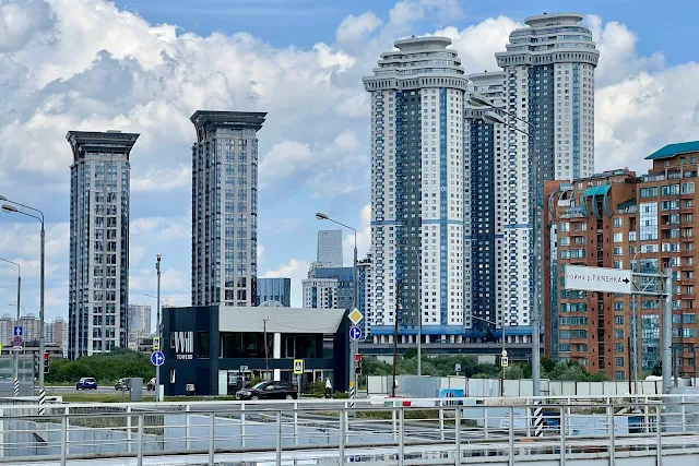 проспект Генерала Дорохова, жилой комплекс «Долина Сетунь», жилой комплекс «Воробьёвы горы»