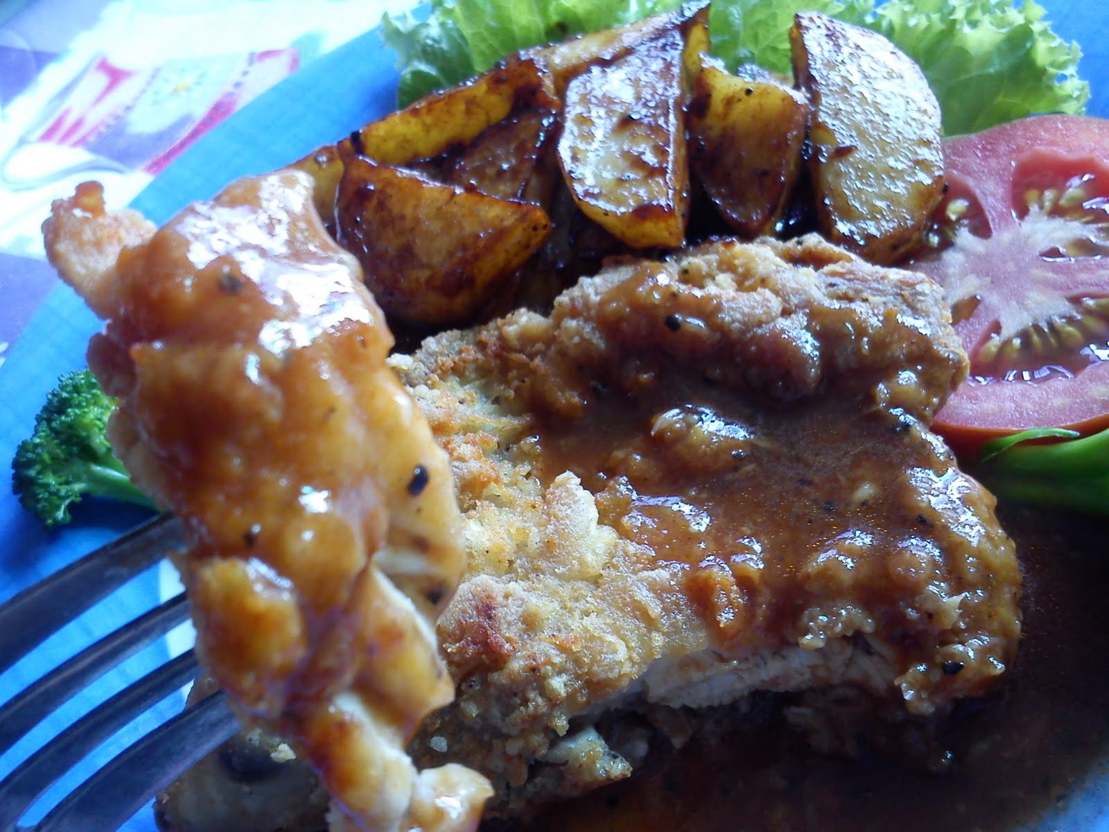 Menu: Resepi Mudah Chicken Chop