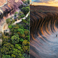 Rahsia Unik 'Wave Rock' Terbentuk 27 Bilion Tahun, Batuan Gelombang Serupa Ombak di Australia Barat