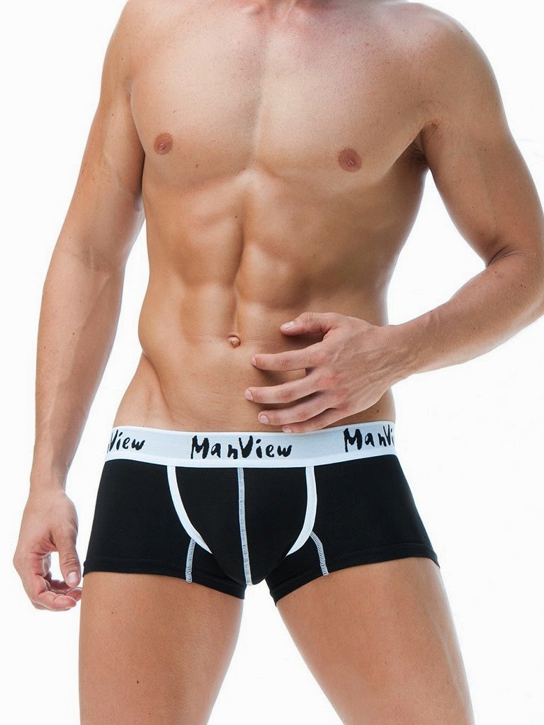 Manview Flavour Midrise Sport Trunk Black Cool4Guys