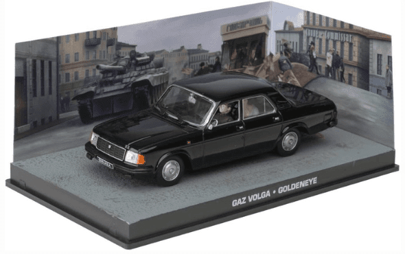 bond in motion 1:43 eaglemoss, gaz volga 1:43 goldeneye