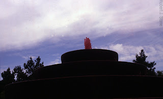 the fountain of blood, tehran, behesht-e zhara cemetery