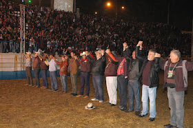 Secretários municipais são homenageados no rodeio 
