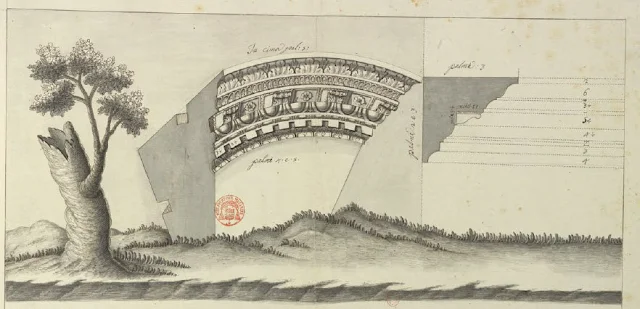 cornice corinzia Vella di Raffadali