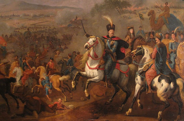 João Sobieski, rei da Polônia, esmaga os turcos nas portas de Viena