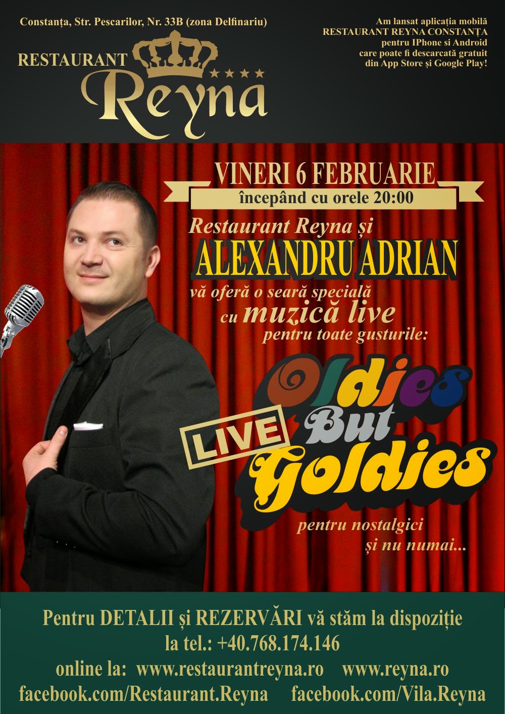 Restaurant Reyna - muzica live - Oldies but Goldies