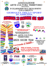 Giornata dello Sport in Amicizia 2012  (23 dicembre - Fonte Nuova - Roma)