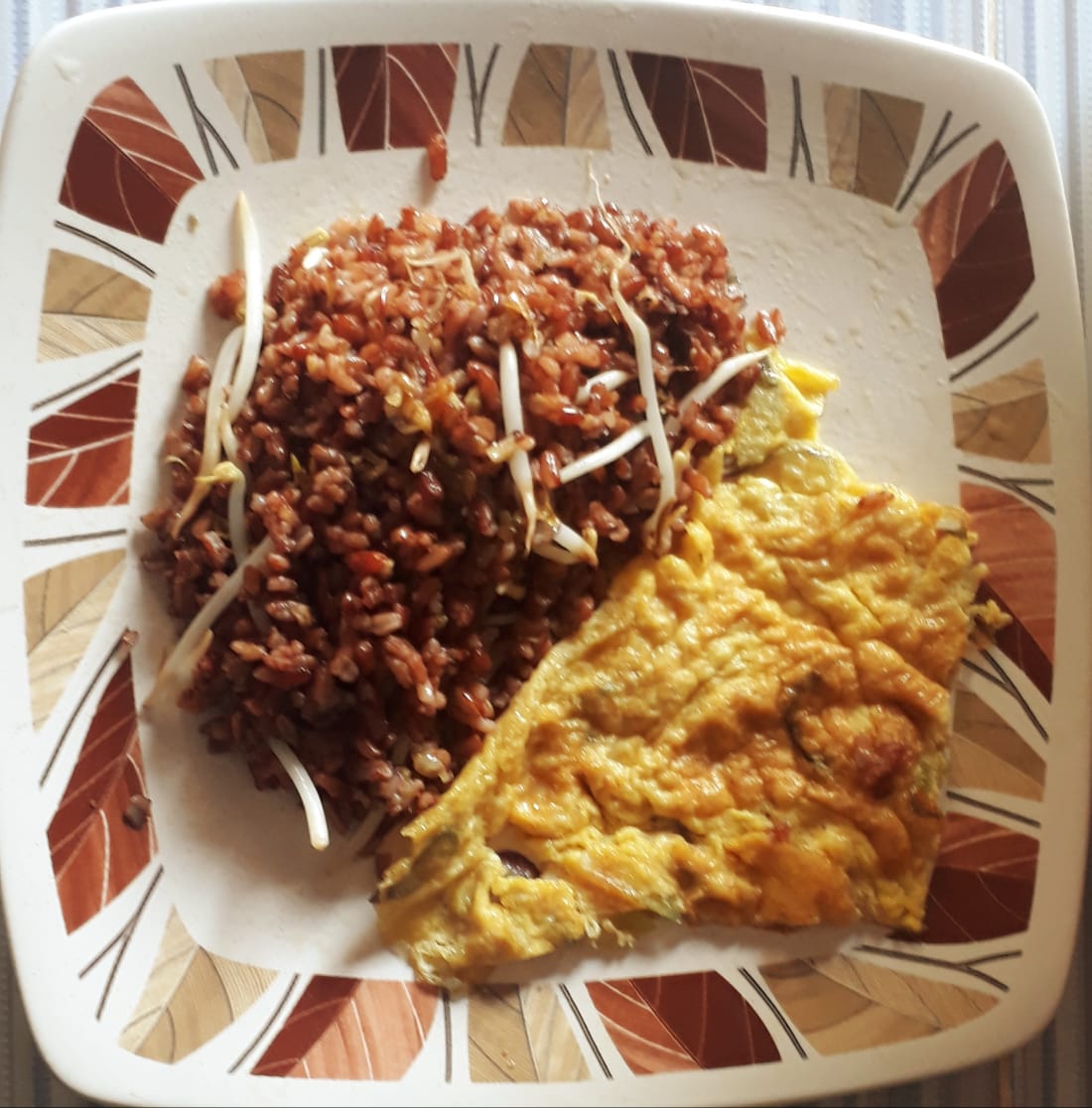 Resep Nasi Merah Goreng ala #dirumahaja