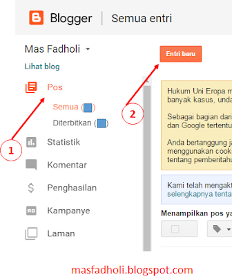 Cara Mengganti URL Permalink / Alamat Postingan Blog di Blogspot