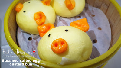 Steamed salted egg custard bun - Carpenter 29