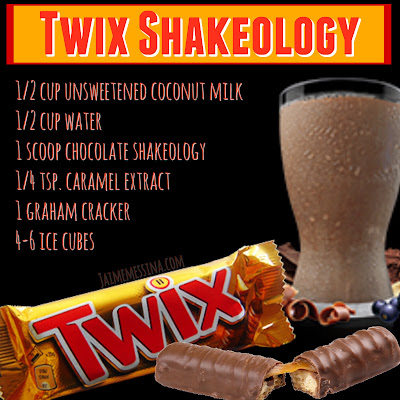 twix shakeology, healthy candy recipe, clean eating candy, healthy halloween