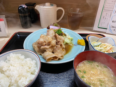 逗子　つく志の生姜焼き定食