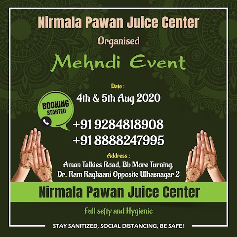 Mehndi Event Invitation Cards