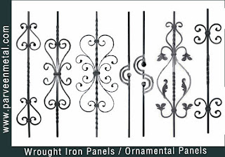 Ornamental iron panels and wrough iron panels hardware for gates parts and fences manufacturers exporters in  india, usa, uk, America, UAE Dubai, australia, italy