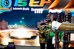 Buka ISEF 2022, Ma'ruf Amin Sebut Peringkat Ekonomi dan Keuangan Syariah Baik