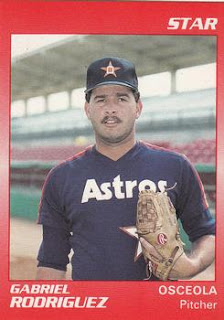 Gabriel Rodriguez 1990 Osceola Astros card