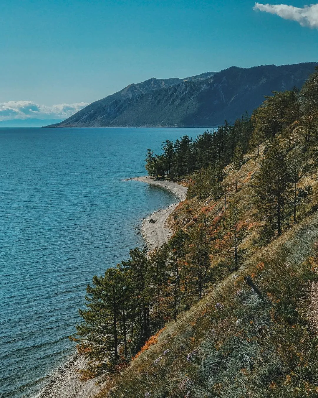 Lake Baikal HD Wallpaper for iPhone