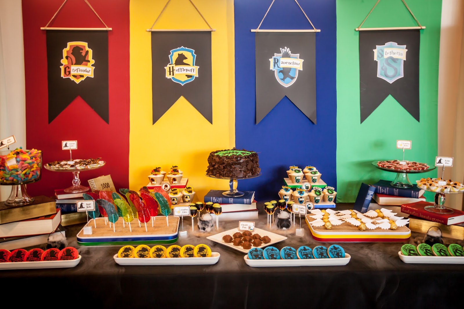 The Party  Wall Harry  Potter  inspired party  Part 1 
