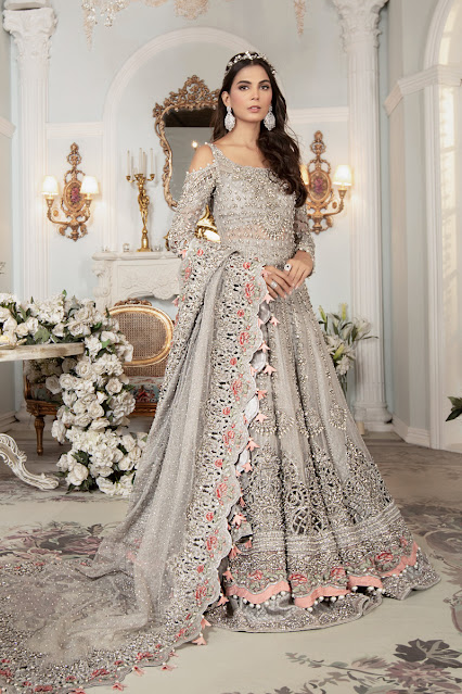 Latest Maria B Bridal Dresses Collection 2022