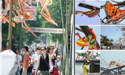View Festival Huế 2010 - 1000 cánh diều trên cầu Tràng Tiền