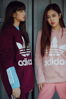 180817 [Photos] Blackpink Rosé and Lisa For Adidas Original Korea