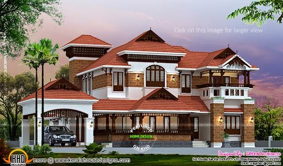 Luxury traditional home