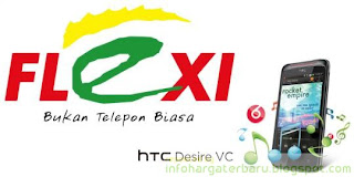 Harga HTC Desire VC Bundling Flexi Telkom Spesifikasi 2012