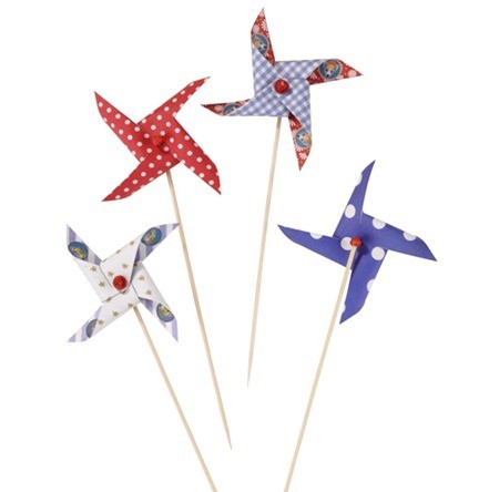 Perfect pinwheels are adorable party favors centerpieces or decorations 